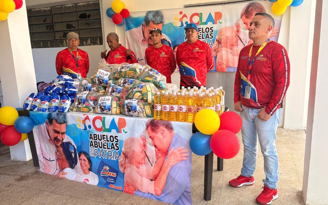 Miranda llevó atención integral y Prosperidad Alimentaria a 250 adultos mayores Zamora