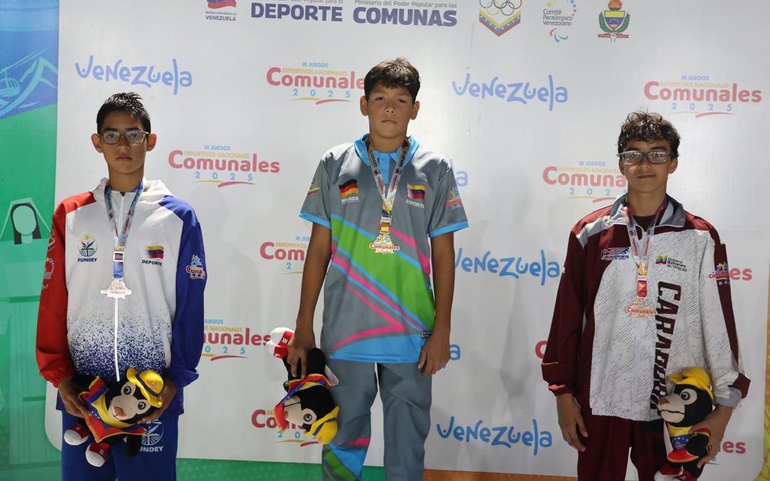 Miranda se adueña del medallero en Juegos Deportivos Nacionales Comunales Andes 2025