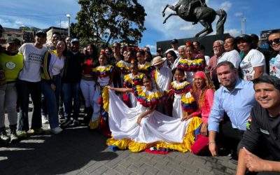 Miranda rinde tributo al legado ecológico de Bolívar con siembra de araguaneys por el Bicentenario de Chuquisaca