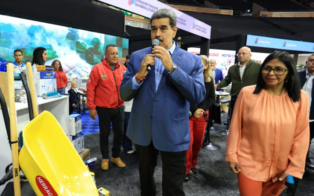 Maduro inaugura Expo Motores Productivos 2025 en el Poliedro de Caracas