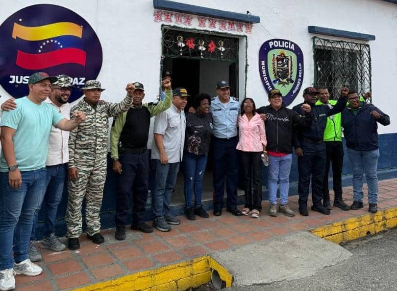 Andrés Bello cuenta con sede policial renovada y nuevas patrullas para el bienestar de los mirandinos