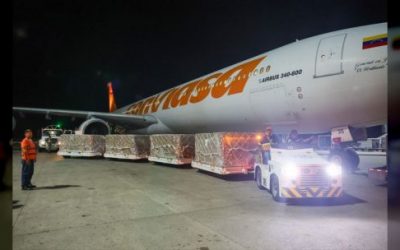 Venezuela recibe 40 toneladas de insumos médicos desde Brasil para Programa Nacional de Hemodiálisis