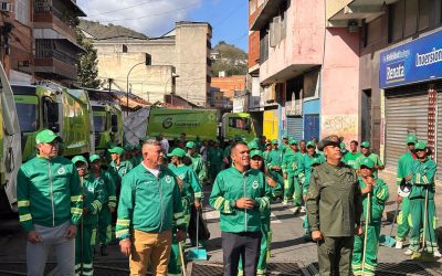 Miranda inicia el 2026 con despliegue de limpieza en Guarenas