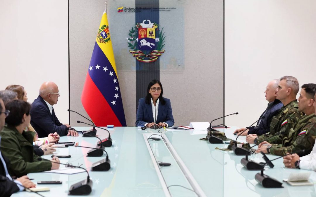 Delcy Rodríguez aseguró que Estados Unidos busca adueñarse de recursos energéticos de Venezuela