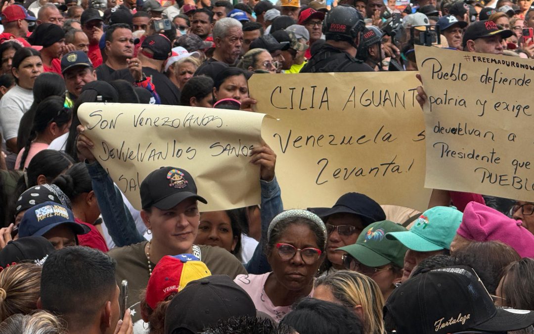 Mirandinos participaron en la Gran Marcha por la Libertad del presidente Nicolás Maduro