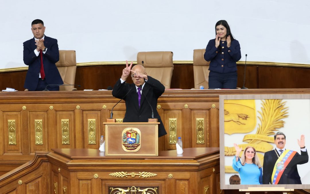 Ratificado Jorge Rodríguez como presidente de la AN para el periodo 2026-2031