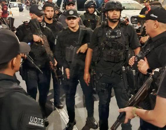 Cuerpos de seguridad desplegados en Caracas para asegurar estabilidad nacional