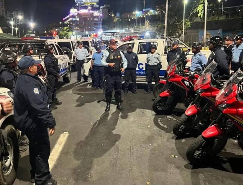 Policía de Miranda garantiza la paz y el orden público en toda la entidad