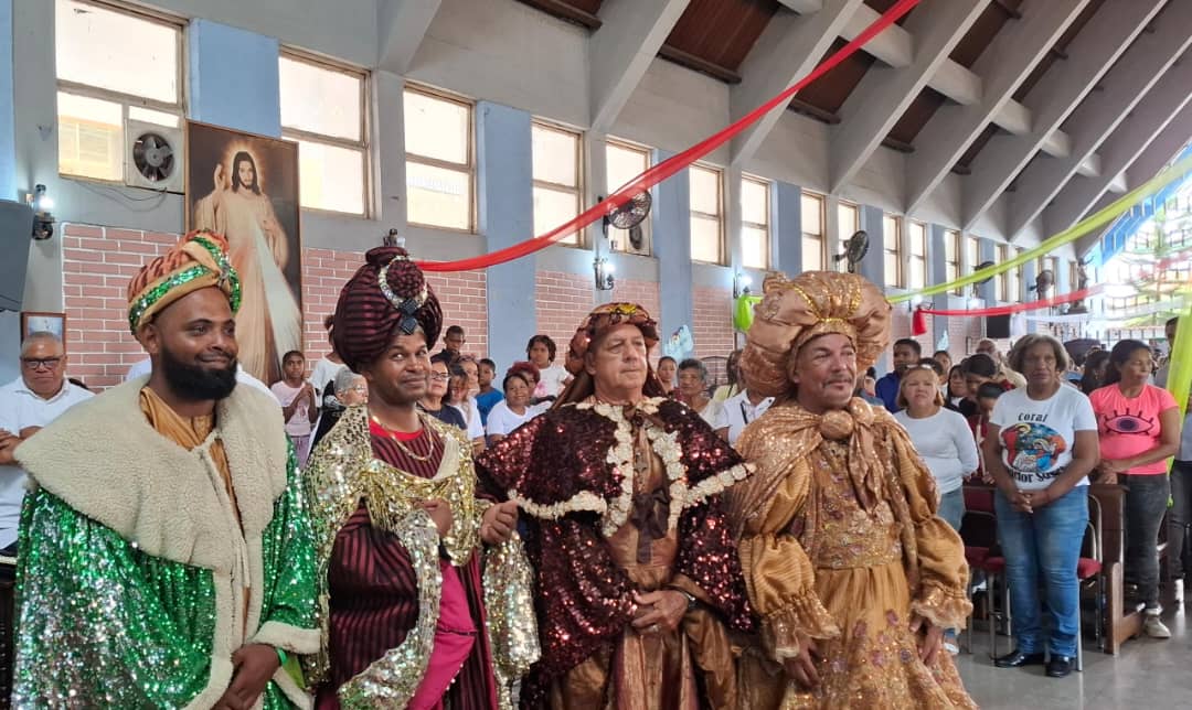 Caucagua preserva la tradición de los Reyes Magos con una jornada de fe, cultura y recreación familiar