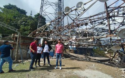 Restablecidos servicios de telecomunicaciones en Cerro El Volcán tras ataque del 3 de enero