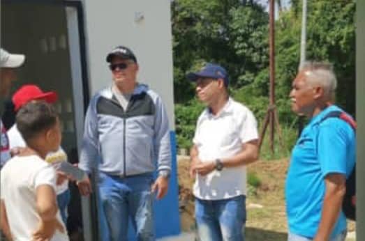 Inspeccionan avances de construcción de estación de bombeo en comuna Julia Durán