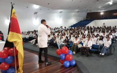 Más de 400 nuevos estudiantes de salud inician formación académica en Miranda