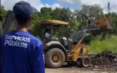 Sanean espacios en tramo San José – Río Chico de la Local 8