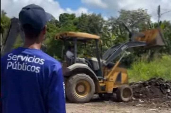 Sanean espacios en tramo San José – Río Chico de la Local 8