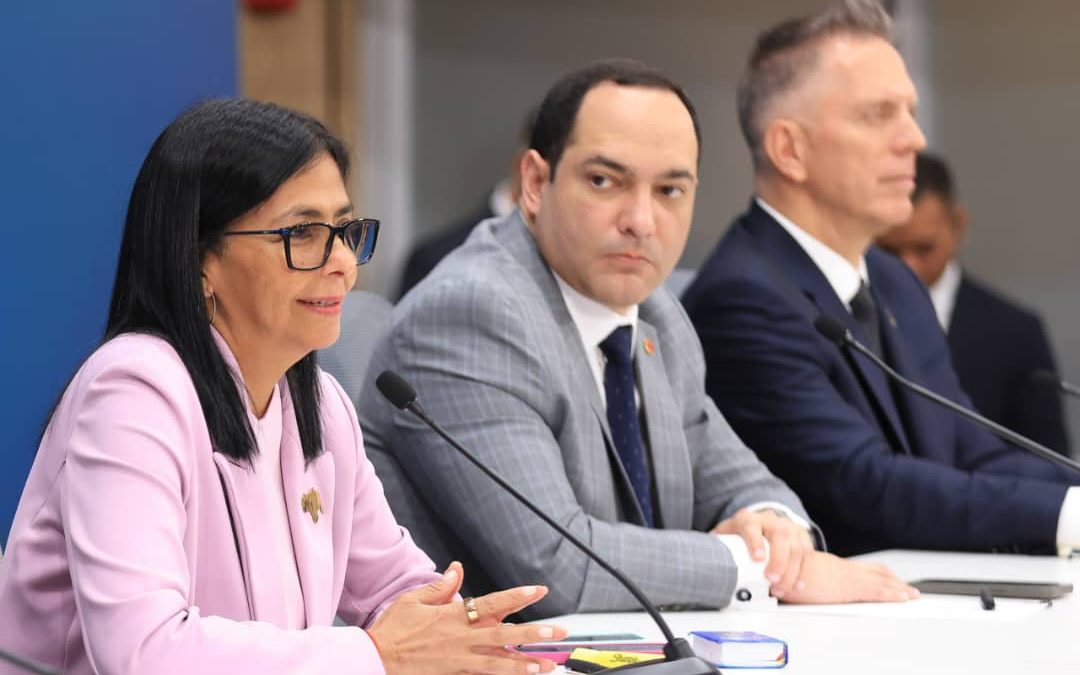 Delcy Rodríguez encabeza consulta pública para la reforma de la Ley Orgánica de Hidrocarburos