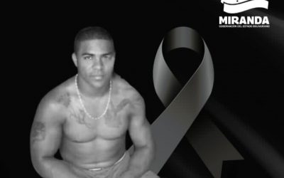 Miranda lamenta  el fallecimiento del  gladiador Ronald González