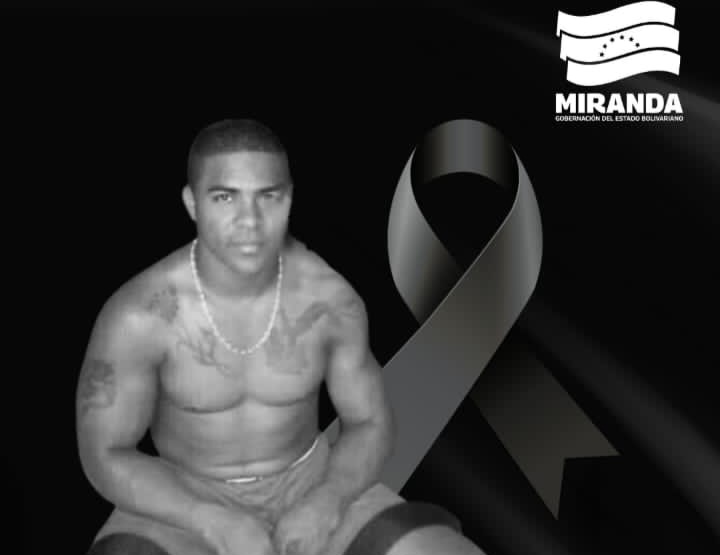 Miranda lamenta  el fallecimiento del  gladiador Ronald González