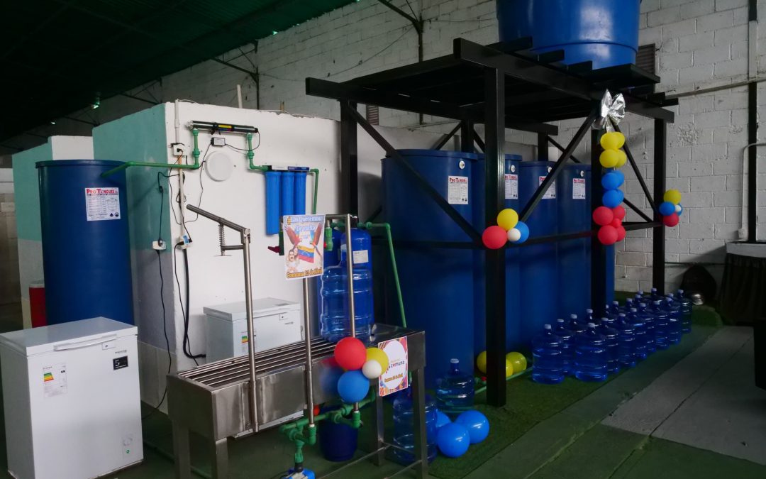 Más de 8.000 vecinos de la comuna 13 de Abril de Guarenas estrenan planta potabilizadora