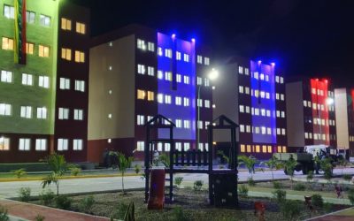 Culminan construcción de edificios en Urbanismo El Chorrito