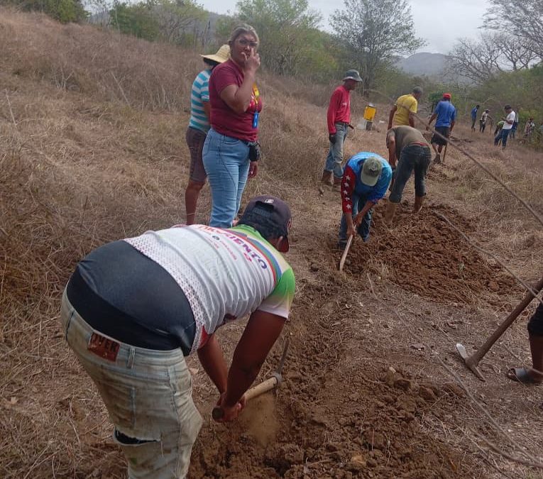 Inician obras hídricas para 360 familias en San Francisco de Yare