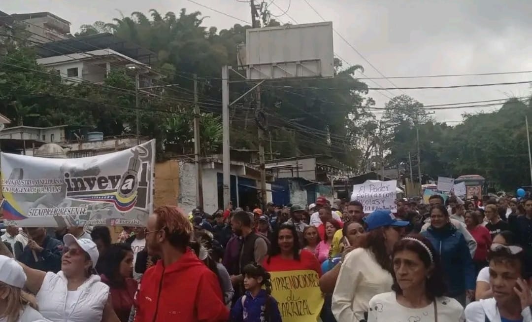 Carrizaleños marcharon para exigir liberación de Maduro