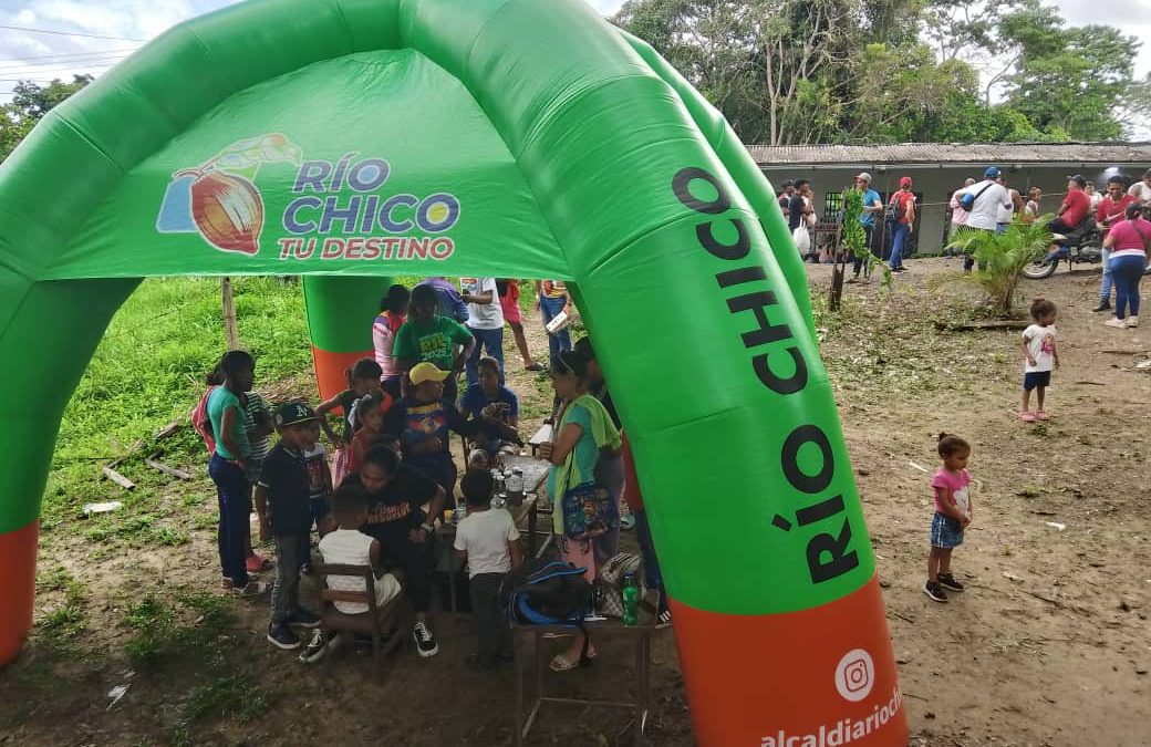 Más de 1.600 personas atendidas en jornada de atención social integral en El Guapo