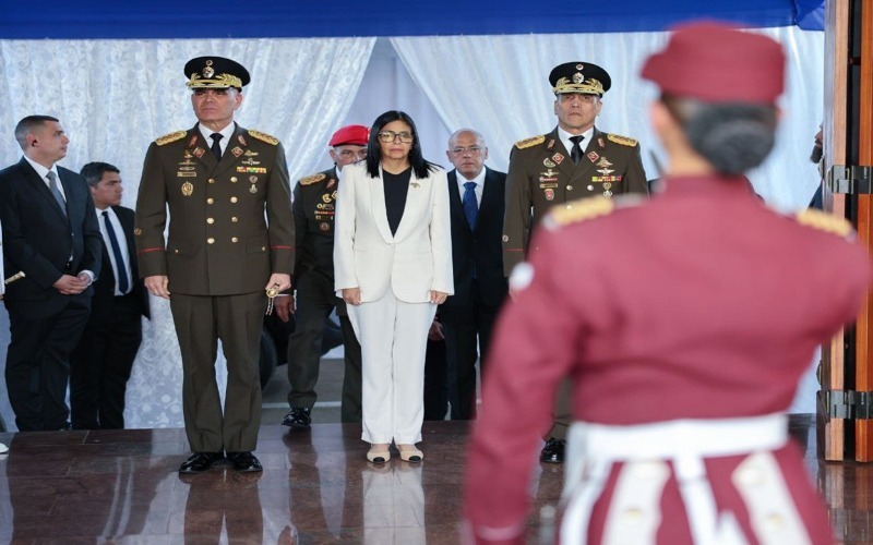 Delcy Rodríguez: «Aquí nadie se entregó»