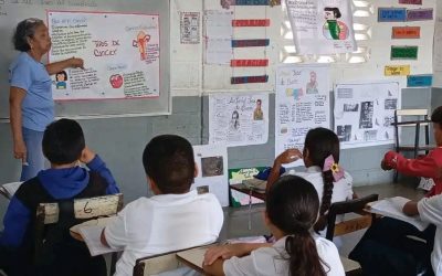 Promueven prevención del cáncer en escuelas de Santa Teresa del Tuy