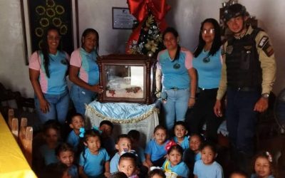 Más de 130 niños mirandinos celebraron la Paradura del Niño Jesús en Ocumare del Tuy