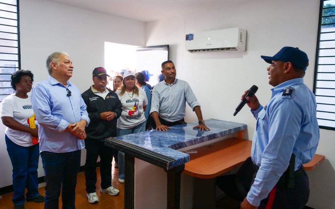 Gobierno de Miranda entrega rehabilitación integral de sede policial en Santa Lucía para fortalecer atención a la mujer