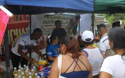 Despliegan jornada alimentaria en Los Chaveleros 2021