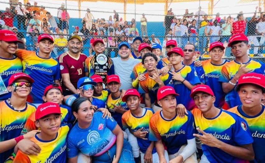 Independencia ganó el Centro de Concentración Sub-15 de beisbol