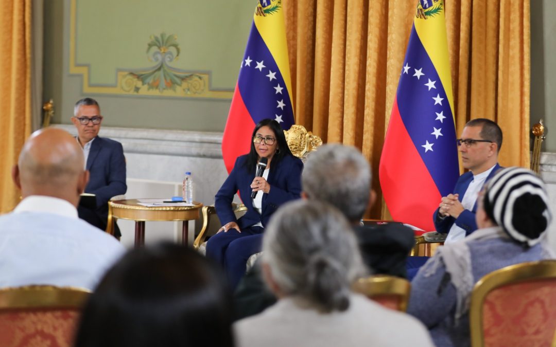 Presidenta Encargada Delcy Rodríguez convocó a víctimas de violencia a sumarse al Programa de Convivencia