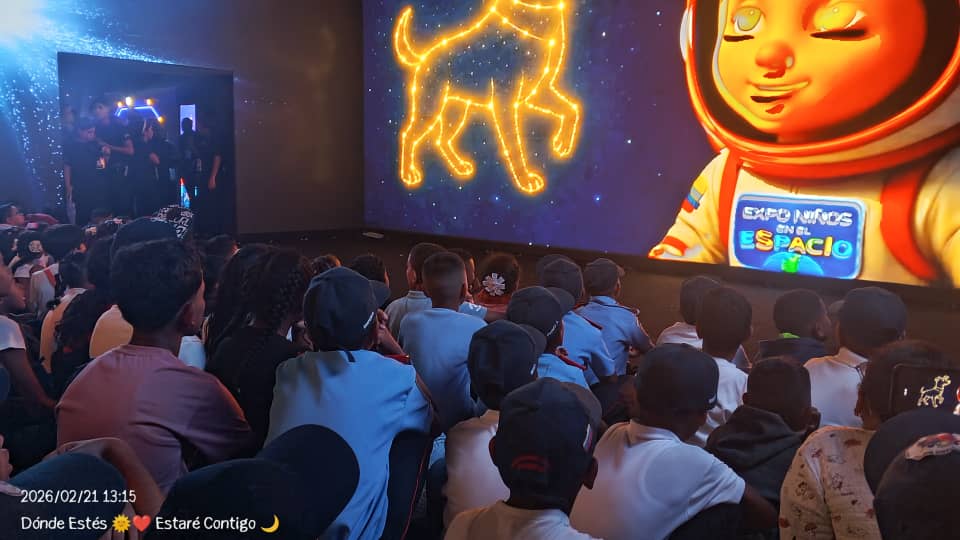 Brigada de “bomberitos» mirandinos  exploró los misterios del cosmos en la Expo Niños en el Espacio