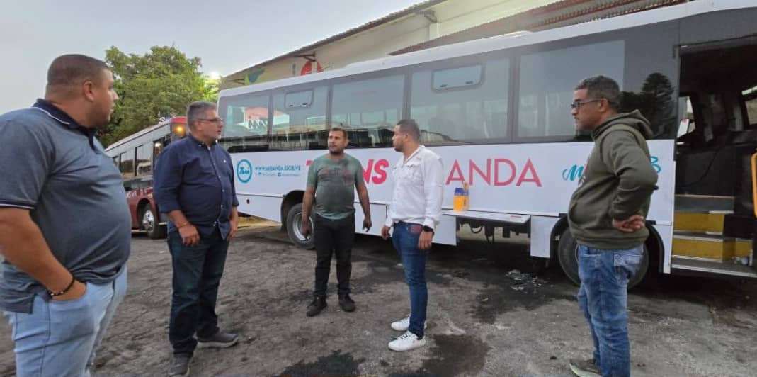 Avanzan trabajos de recuperación de unidades de TransMiranda