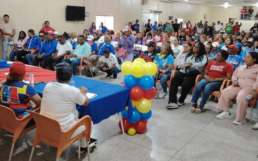 Acevedo, Buroz y Andrés Bello se juramentan para la Consulta Popular del 8 de marzo