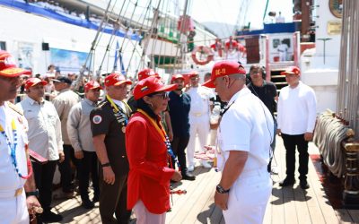 Miranda celebra zarpe del Buque Escuela Simón Bolívar en su crucero 2026
