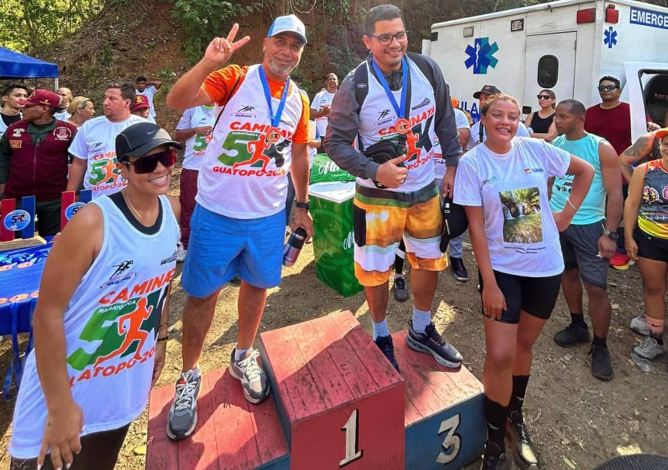 Guatopo se consolida como epicentro del ecoturismo con caminata 5K en el municipio Independencia