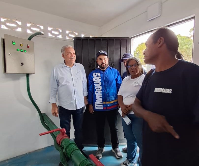 Gobierno de Miranda beneficia a más de 500 familias de la parroquia Tacarigua con la reactivación de dos pozos de agua