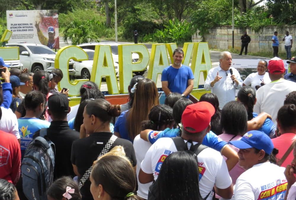 Gobierno Bolivariano ha recuperado casi el 50% de las vías mirandinas