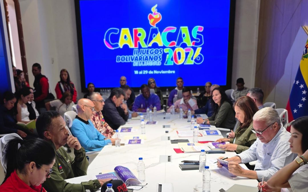 Avanza de manera exitosa planificación de II Juegos Bolivarianos de la Juventud Caracas 2026