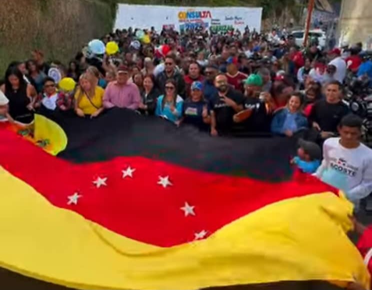 Eje Altos Mirandinos cerró con alegría campaña de Consulta Popular Nacional 2026