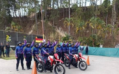 ‎Inició segundo curso de la Brigada Motorizada Femenina de la Policía de Miranda