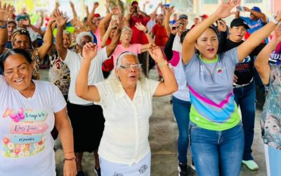 Independencia recibe a abuelos de la Patria en gran jornada deportiva