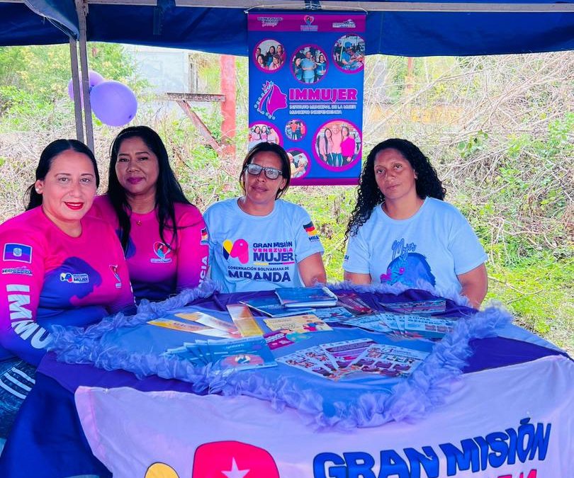 Miranda: 180 familias de la Comuna El Paraíso del Tuy reciben atención integral