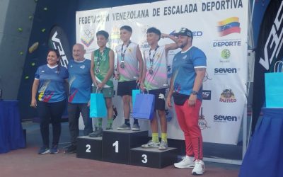 Miranda se titula campeón nacional de escalada deportiva