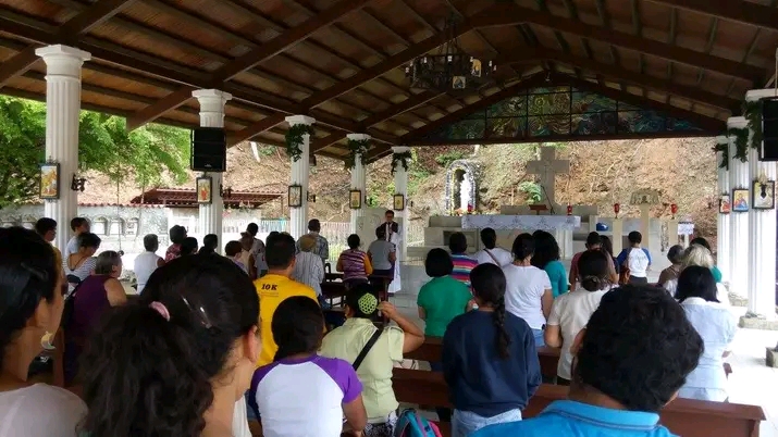 El Santuario de Cúa celebra 50 años de la aparición de la Virgen de Betania