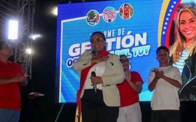 Alcaldesa Báez destaca recuperación de espacios en Ocumare del Tuy