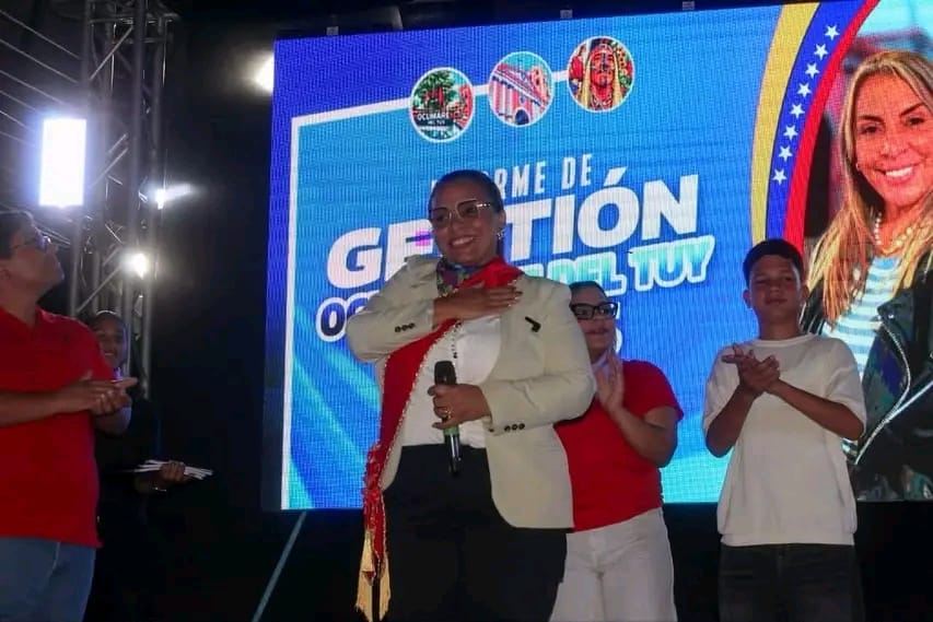 Alcaldesa Báez destaca recuperación de espacios en Ocumare del Tuy