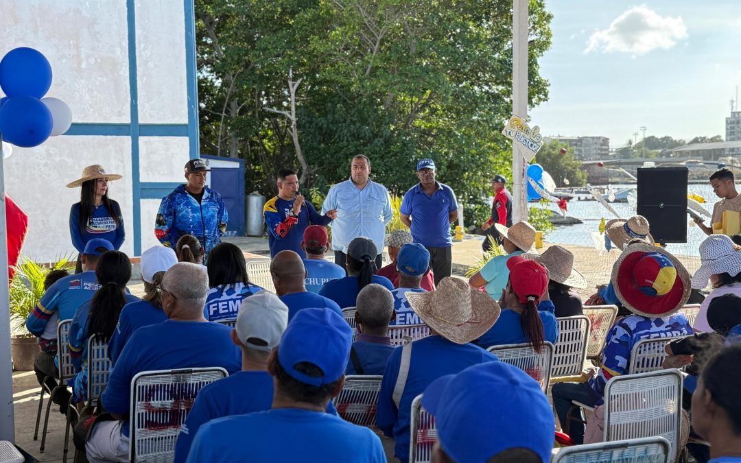Pescadores de Miranda son reconocidos por labor estratégica en la economía nacional